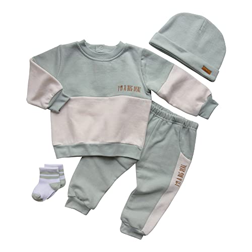 Influencer Sweat Suit & Beanie Set (I'm a big deal)