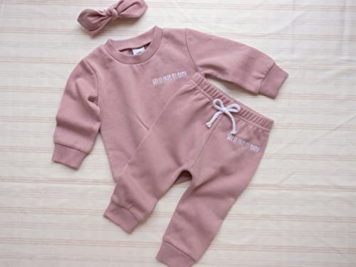 Influencer Sweat Suit & Headband Set (I got it from my Mama)