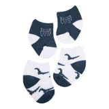 Bandanna Bib and Socks Set (Dinosaur/Multicolor)