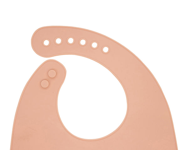Silicone Bibs (Pink and Floral)