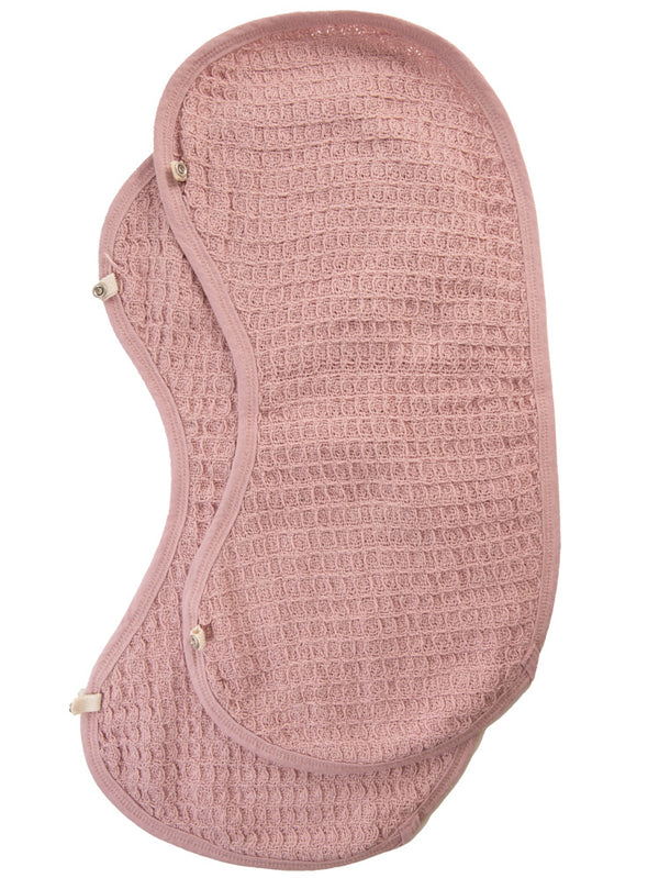 Waffle Burp Cloth (Pink)