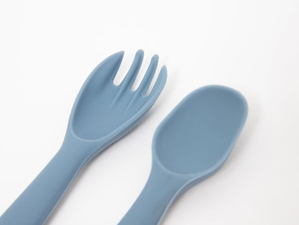 Silicone Meal Set  (Blue)