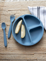 Silicone Meal Set  (Blue)