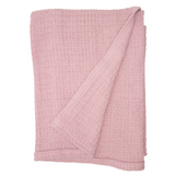 Waffle Blanket 100% Cotton (Pink)