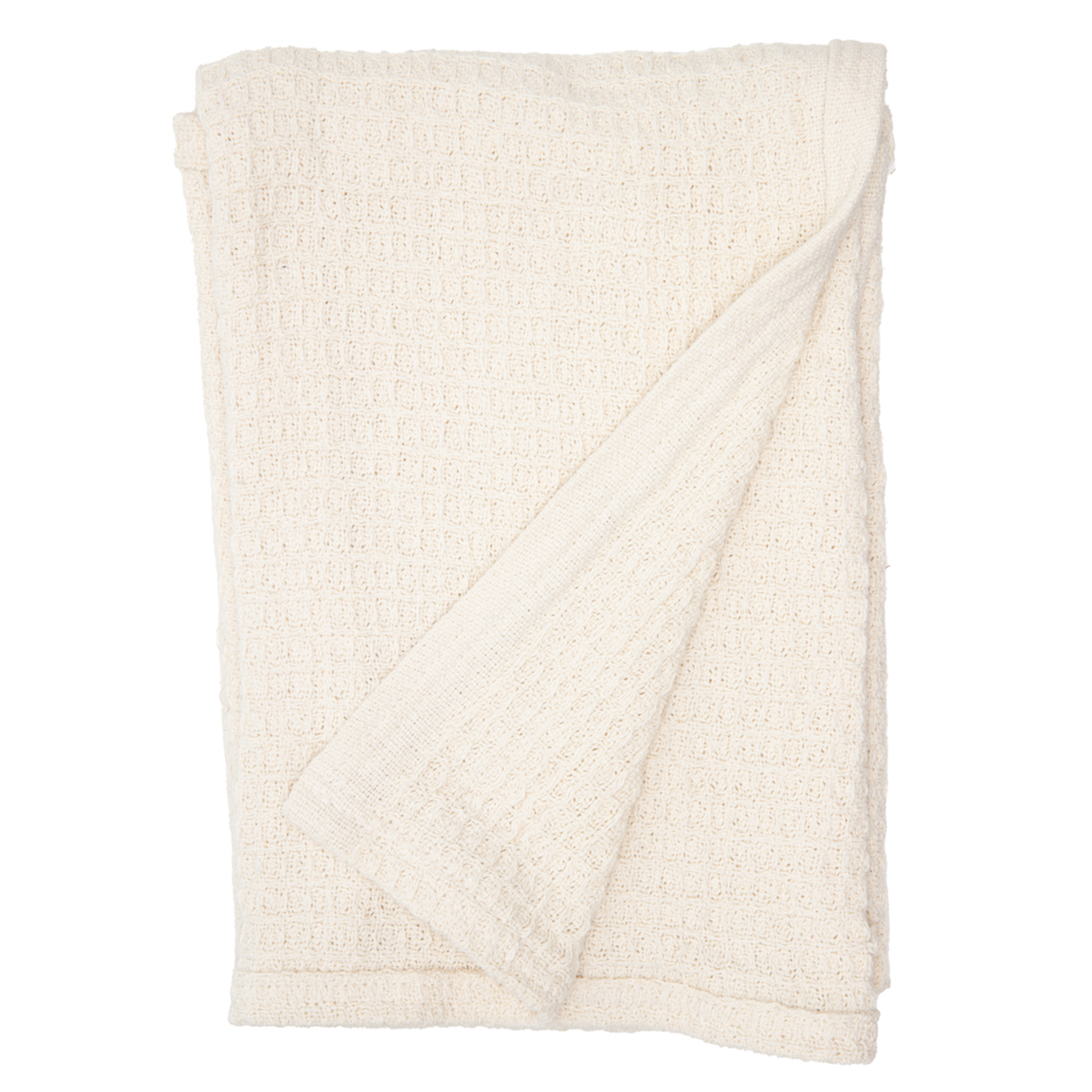 Waffle Blanket 100% Cotton (Almond) – Lilaandjack